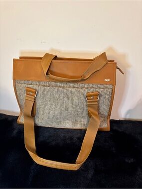 Tan & Beige Tote Bag